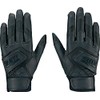 ZETT Batting Gloves, Ambidextrous, High School Rules, White (1100), M