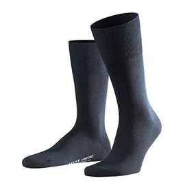 3 pairs of socks Falke Men 14435 Airport SO Timeless elegant business sock, color:Dark Navy;Socken & Strümpfe:45-46