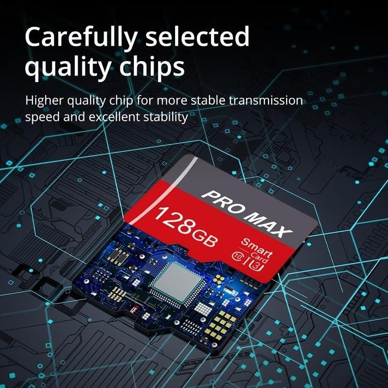 Micro SD Card, 1 Count 512GB/256GB/128GB Micro SD Card, Mini