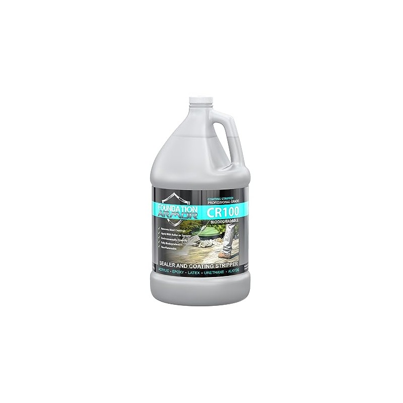 Armor CR100 Acrylic Sealer, Urethane Coating, Epoxy and Paint Remover