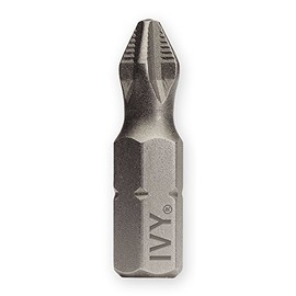 IVY Classic 45704 1-Inch #3 Phillips ACR Insert Bit, Impact Plus, 100-Pack,1" #3 Phillips Ribbed Bit