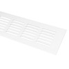Repa Market Ventilation Grille White 400 x 60mm / 15.75"