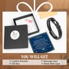 Focxoio Gifts for Son, Son Engraved Bracelet Son Gifts from