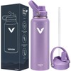 E T EASYTAO Termos para Agua con 2 Tapas, 32OZ