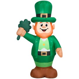 Gemmy Airblown Inflatable Leprechaun, 3.5 ft Tall