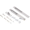Wright Products - Flush Mounted Sliding Patio Door Latch Set,