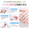 ネイルファイル 3枚セット 100G/180G 半月形 ネイル ヤスリ 両面タイプ ジェルネイル用 爪磨き＆キューティクルケア プロ仕様