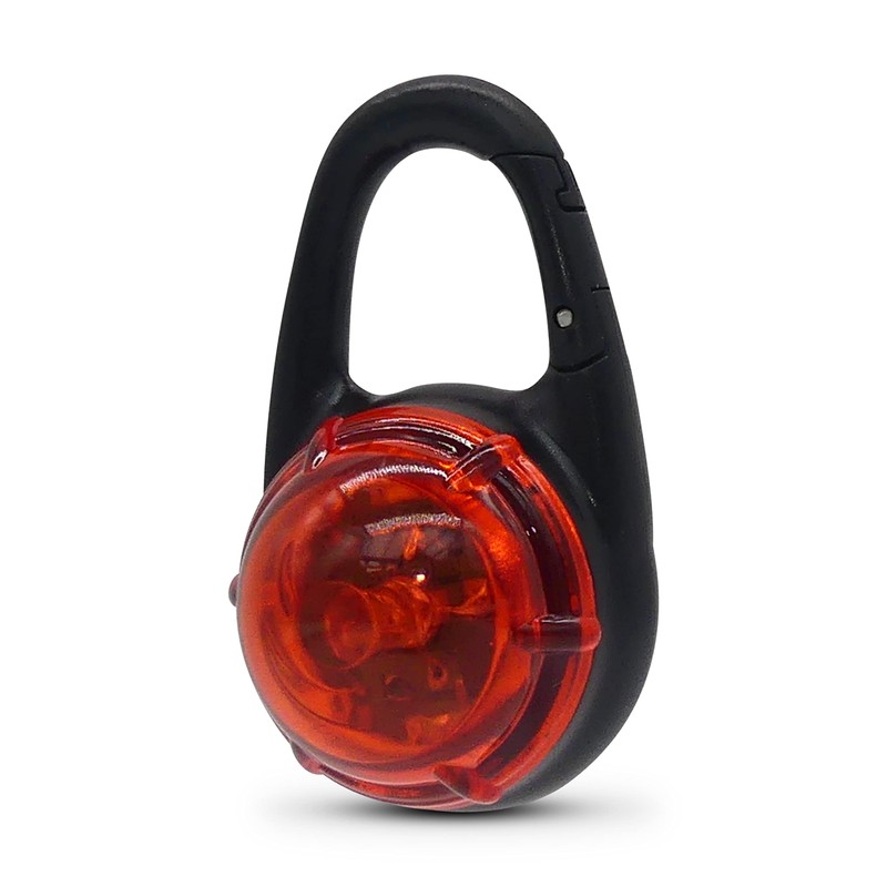 Waterproof Clip-on Flashing Light | Bright LED Adventure Light for