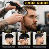 2 Pack Fade Comb Set for Men, Professional Barber Comb
