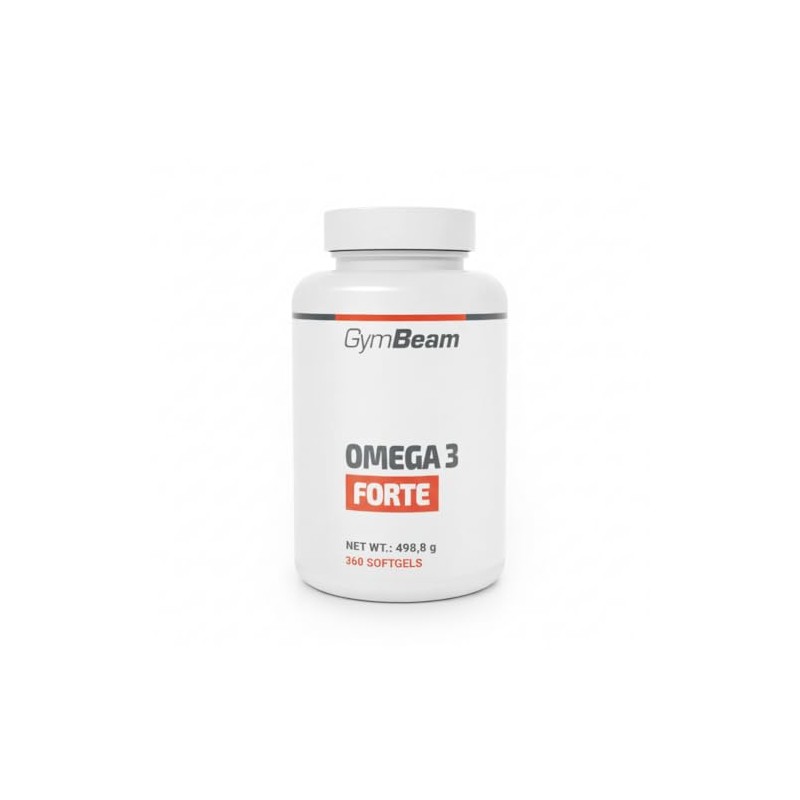 Omega 3 Capsules Forte - High Dose Fish Oil with