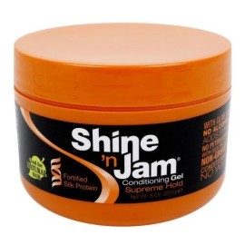 Ampro Shine 'n Jam Conditioning Gel Supreme Hold 8oz.