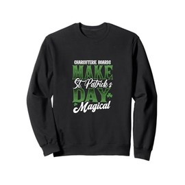 Charcuterie Board St. Patrick's Day Magic Leprechaun Fun Sweatshirt
