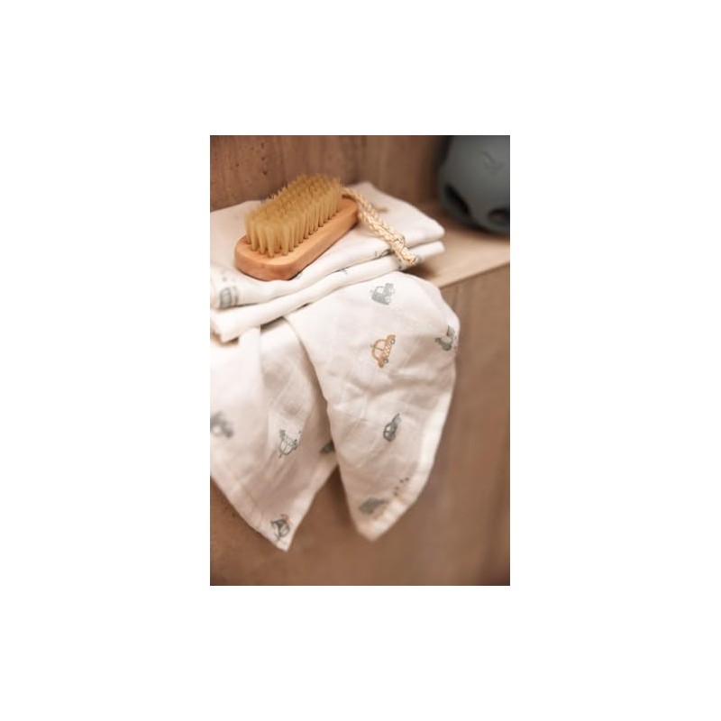Jollein On The Go Muslin Baby Burp Cloths - Pack