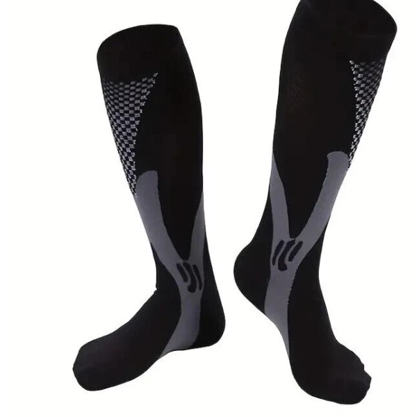 Unbranded 2 Pair Compression Socks SIZE S-M Leg Support Sports