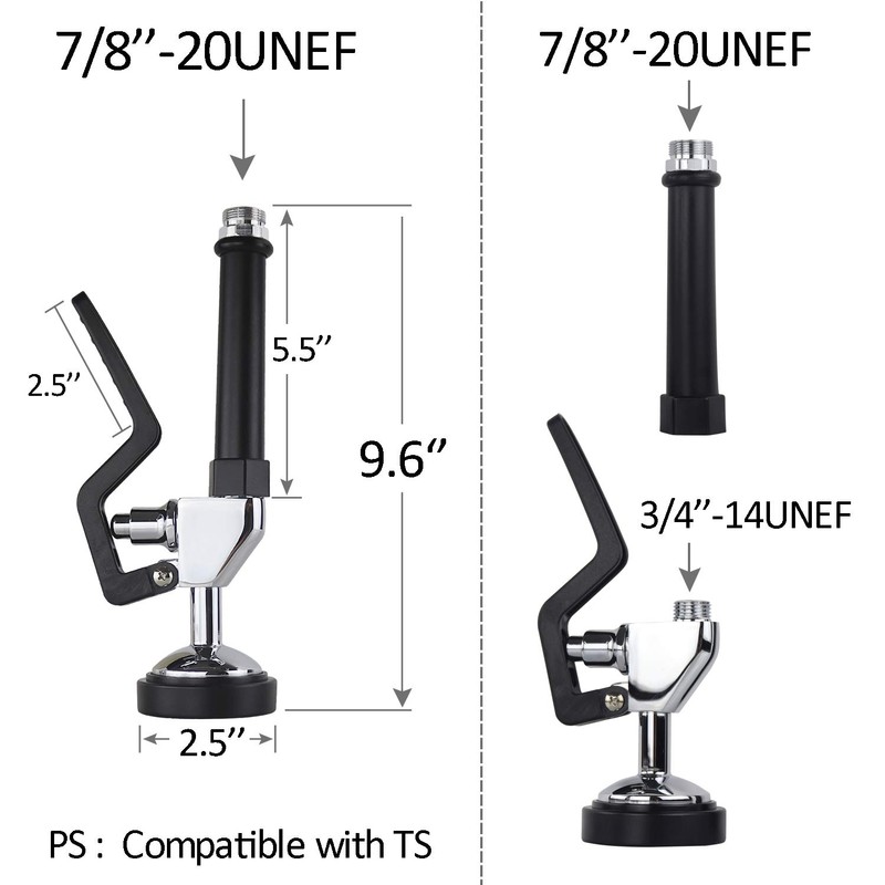 YooGyy Pre-Rinse Sprayer (Black-01)
