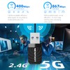 NEWFAST 1300Mbps USB 3.0 WiFi Dongle for PC/Desktop/Laptop 2.4/5GHz USB