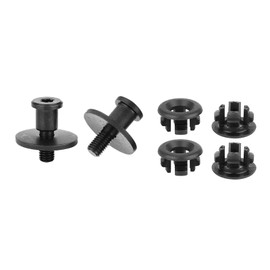 Bed Extension Installation Kit, Mounting Hardware Kit, Fits , YL3Z84286A54AA, Black ABS Iron