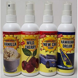 Absolutely Air Fresheners & Odor Eliminator Variety 4 Pack
