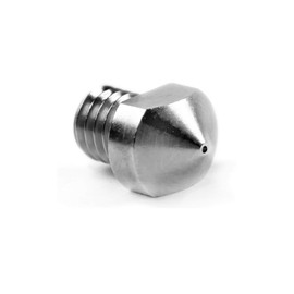Microswiss Plated Wear Resistant Nozzle .5mm for Robo 3D - M6 Thread 1.75mm Filament Hexagon (Robo R1/R1 +Plus, Robo C2, Robo R2)