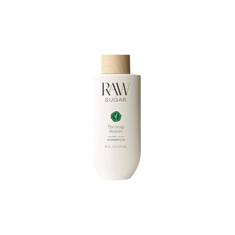 RAW SUGAR, The Scalp Restore Shampoo, Jojoba y Aloe, Limpia