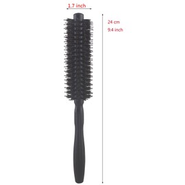 Round Brush With Natural Boar and Nylon Bristle Brush For A Full Hair – 3.8 cm Diameter of Brush