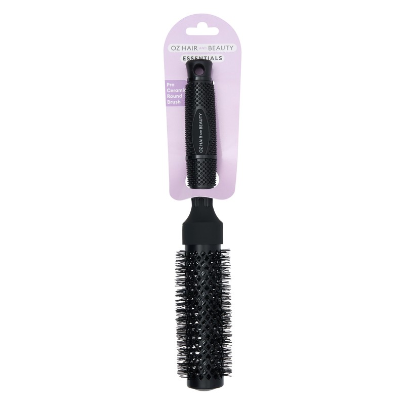 Oz Essentials Salon Pro Brush 33mm - Black