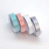 Motex Refill Tape for Embossing Label Maker, 4 Color Tapes,