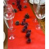 NATUARTE, Table Runner, Red, Non-Woven Table Runner, Decorative Table Runner,