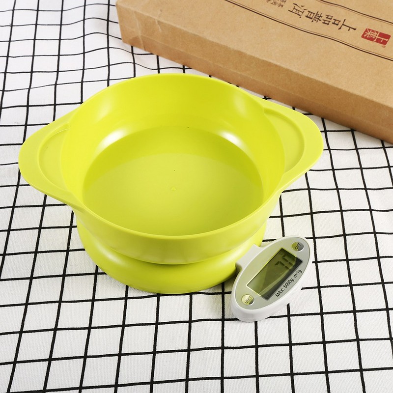 5Kg/1g LCD Display Electronic Digital Kitchen Food Scales Weighing With
