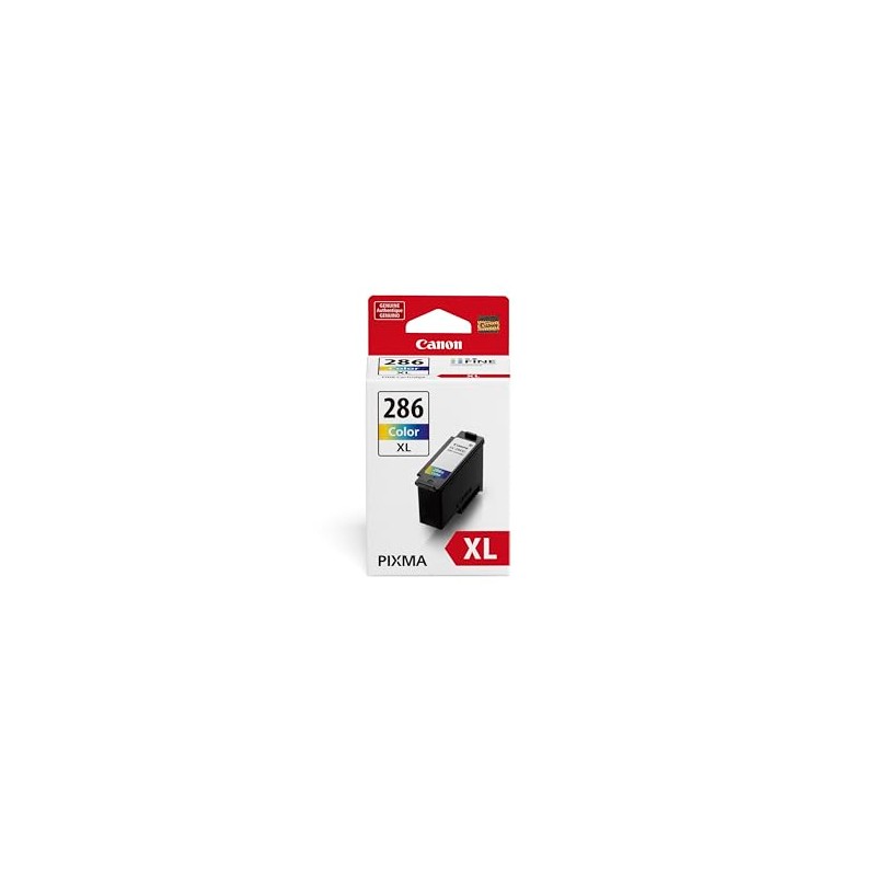 Canon CL-286 XL Genuine Color Ink Cartridge, Compatible with TR7820,