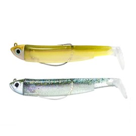 FIIISH Black Minnow No.2-9 cm - Double Combo Shore - 5g - Ghost Minnow - Wakasagi - BM3009