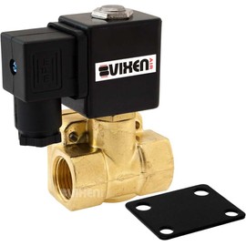 Vixen Air 1/2" NPT Air Ride Suspension High Flow Normally Closed Electric Air Valve (Solenoid) 250 PSI One Corner VXF4012-2