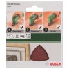 Bosch 2609256A47 Abrasive Pads for Delta Sanders 82 mm 2x