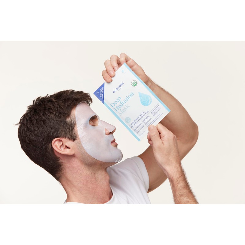 BIOREPUBLIC Deep Hydration Facial Sheet Mask, 1.08 FZ
