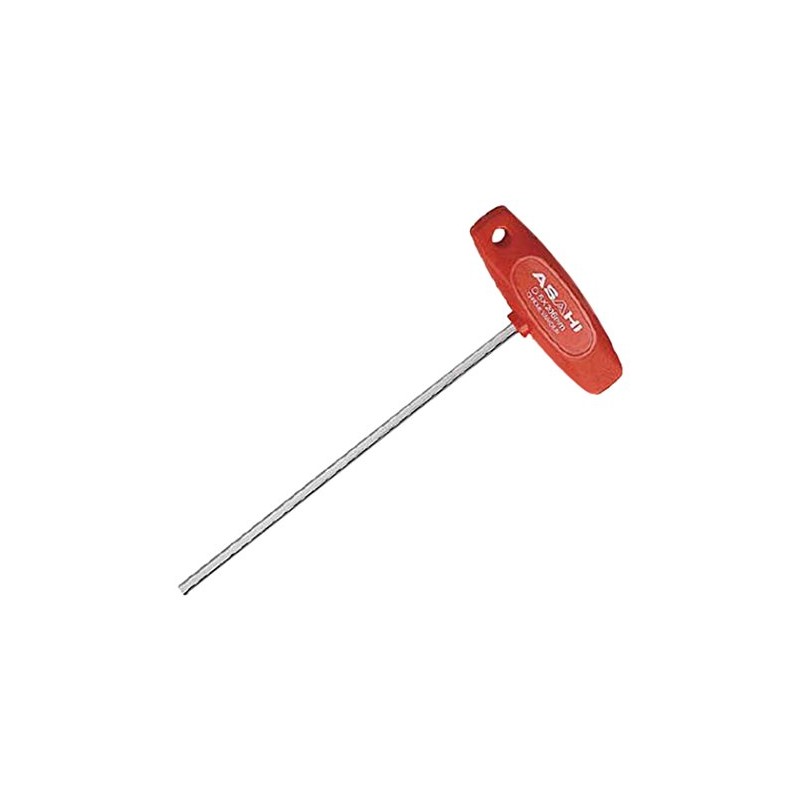ASH ATL0500 T-shaped Long Hex Key 0.2 inch (5 mm)