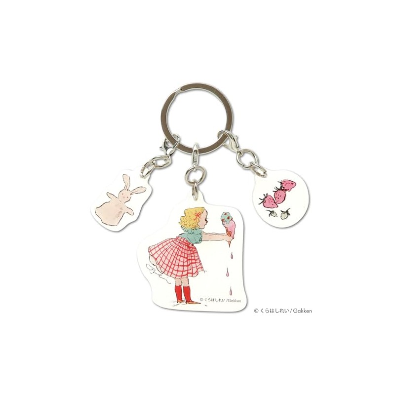 Gakken Stayful Kurashirei Acrylic Key Holder, Ice G08056