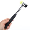 2 x Rubber Mallet, 25 mm Double Head Mallet, Soft
