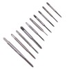 Jiawu Professional Use Machine Hand Tap Set, 10pcs Mini Threading