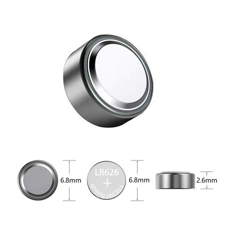 SKOANBE 10Pack SR626SW 377 LR626 AG4 1.5V Watch Battery