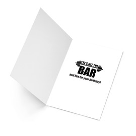 Sole Inspired Birthday Card for personal training/trainer, weight lifting, gym rat, and cossfit lover