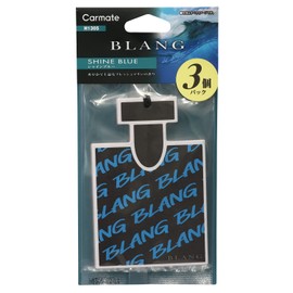 CARMATE BLANG H1305 Blang Car Room Space Hanging Air Freshener Hanging Monogram Shine Blue