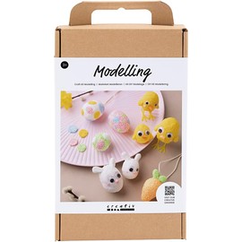 CREATIV COMPANY DIY Kit Modelling Easter Figures (977531)