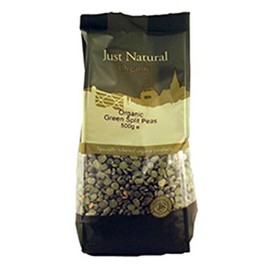 Just Natural Organic Organic Green Split Peas 500g