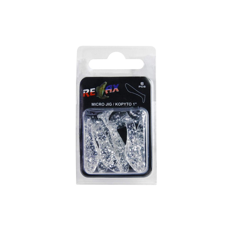 Relax Kopyto 1" 3.5 cm Perch Trout Chub 6 Pieces