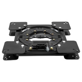 RV Seat Swivel Base, Heavy Duty Steel Plate Seat Swivel Base Replacement 360° Rotatable Swivel Car Seat Base for Vans, Motorhomes, Buses, Engineering Vehicles