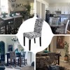 Zindoo Stretch Chair Covers for Dining Room, High Back Dining