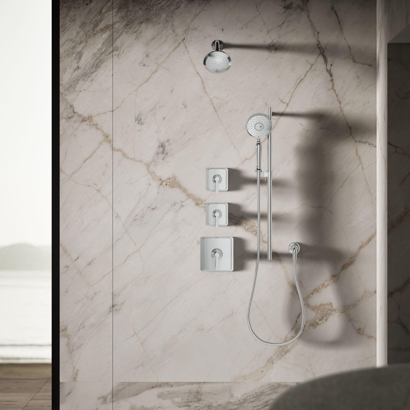 Kohler 457-AK-CP Memoirs® Single-function showerhead, 2.5 gpm, Polished Chrome