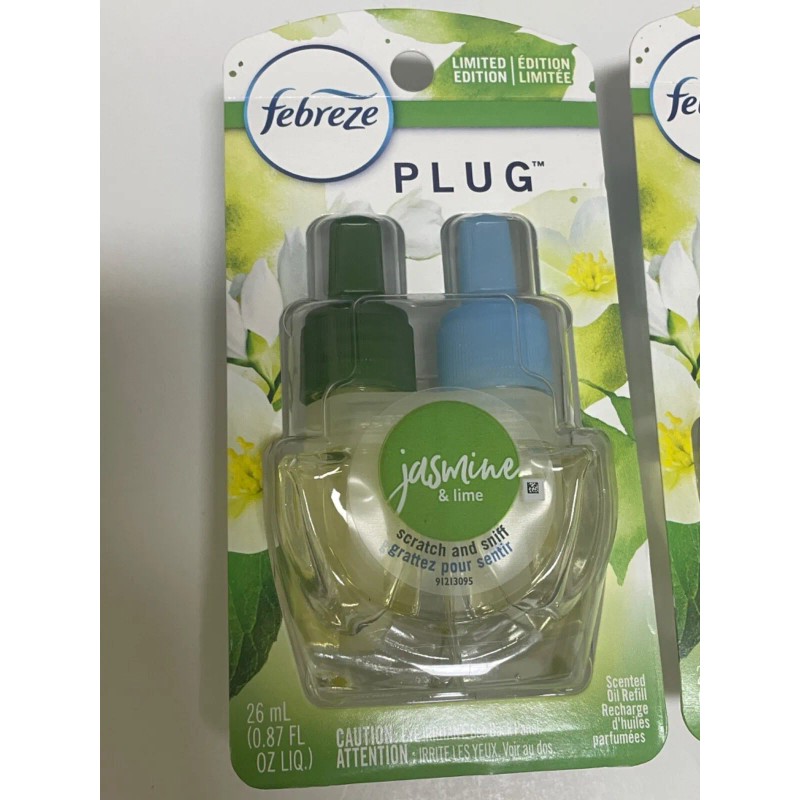 Febreze 2 Count - Febreze Plug In Jasmine and Lime