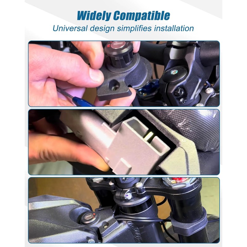 Motorcycle Ignition Key Switch Kit with 2 PCS Key Fit