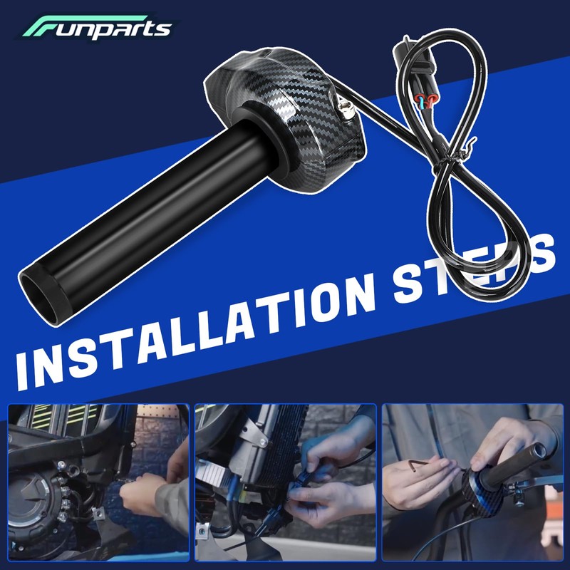 Funparts Motorcycle Throttle Assembly for Surron Sur Ron LBX Electric